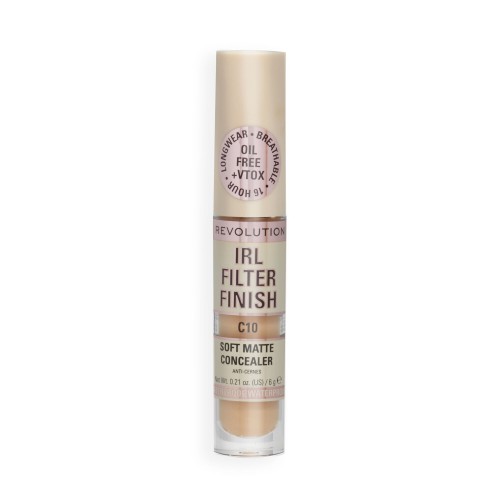 Revolution IRL Filter 16H Hydrating Full Coverage Concealer C10