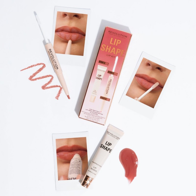Makeup Revolution Lip Shape Kit Chauffeur Nude