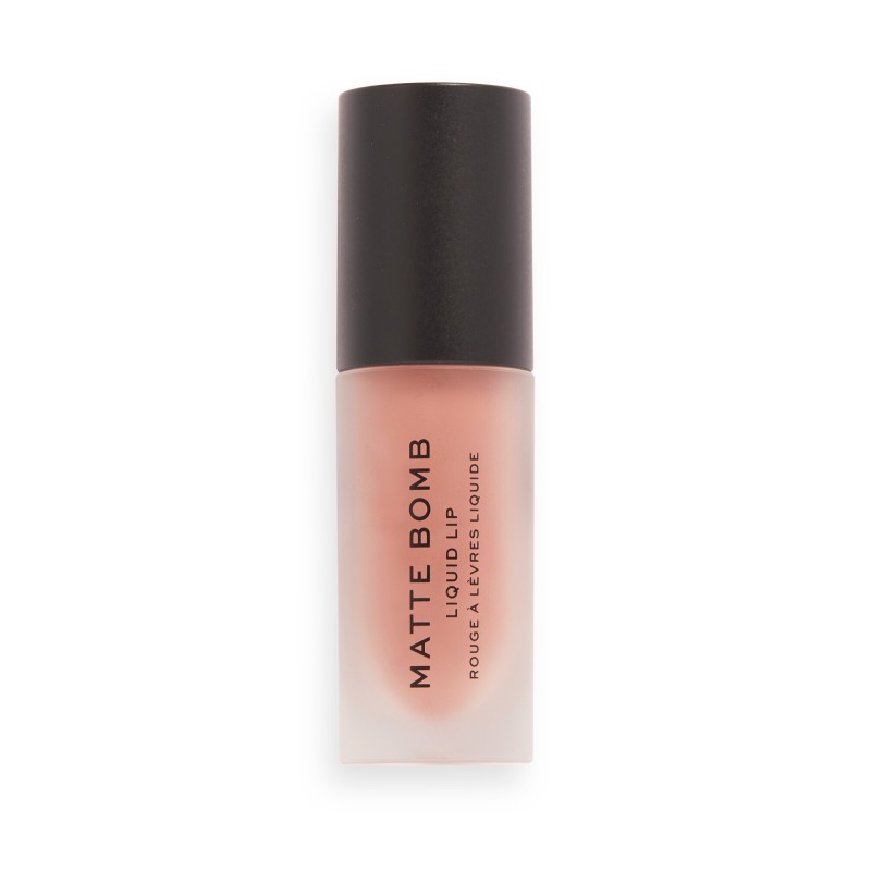 Makeup Revolution Matte Bomb Liquid Lipstick Delicate Brown