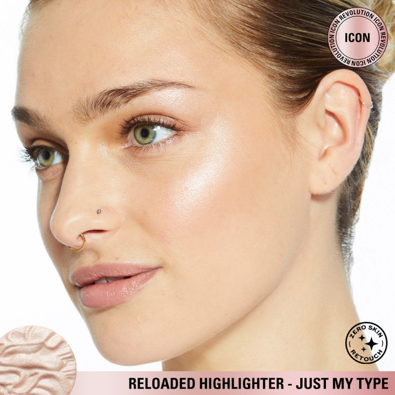 Makeup Revolution Reloaded Highlighter - JUST MY TYPE
