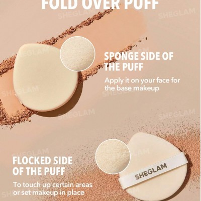  Skin-Focus High Coverage Powder Foundation-  Fair