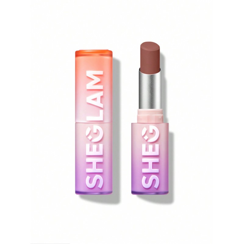 SHEGLAM Dynamatte Boom Long-Lasting Matte Lipstick- DEEP DUSTY ROSE