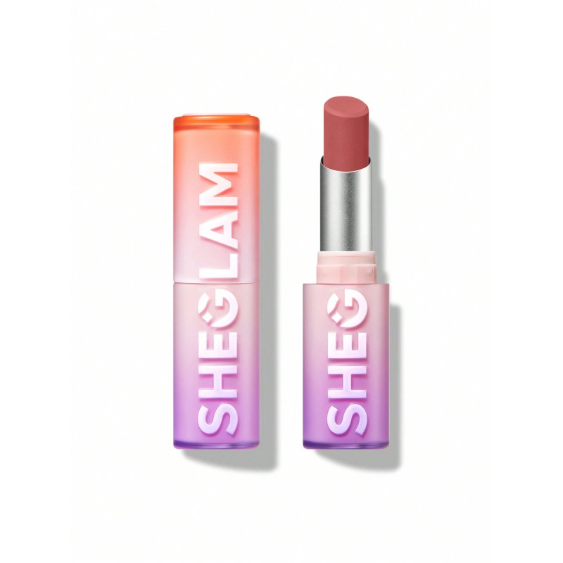 SHEGLAM Dynamatte Boom Long-Lasting Matte Lipstick- soft cool toned pink nude