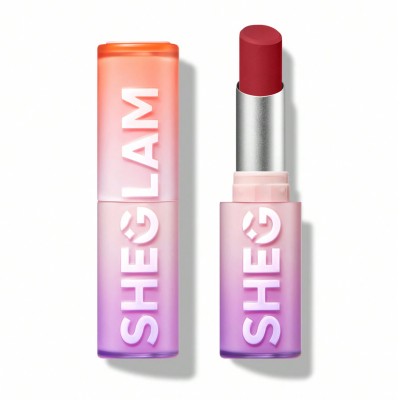 SHEGLAM Dynamatte Boom Long-Lasting Matte Lipstick- true red