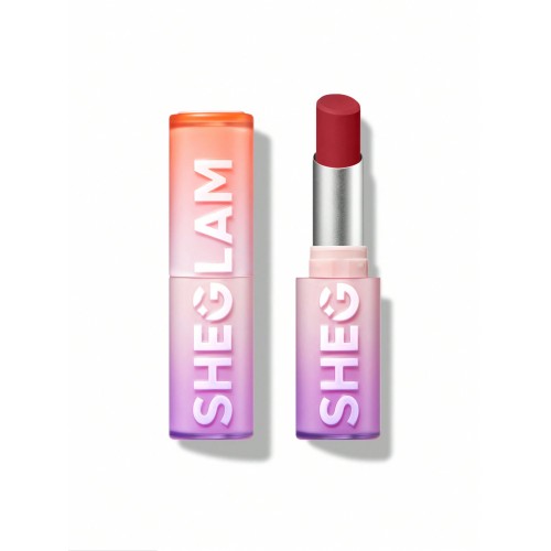 SHEGLAM Dynamatte Boom Long-Lasting Matte Lipstick- true red