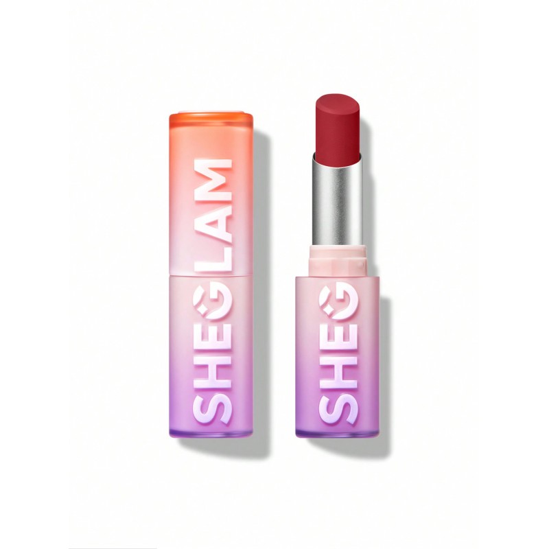 SHEGLAM Dynamatte Boom Long-Lasting Matte Lipstick- true red