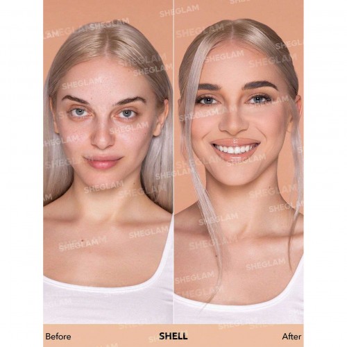 SHEGLAM Complexion Pro Long Lasting Breathable Matte Foundation- SHELL