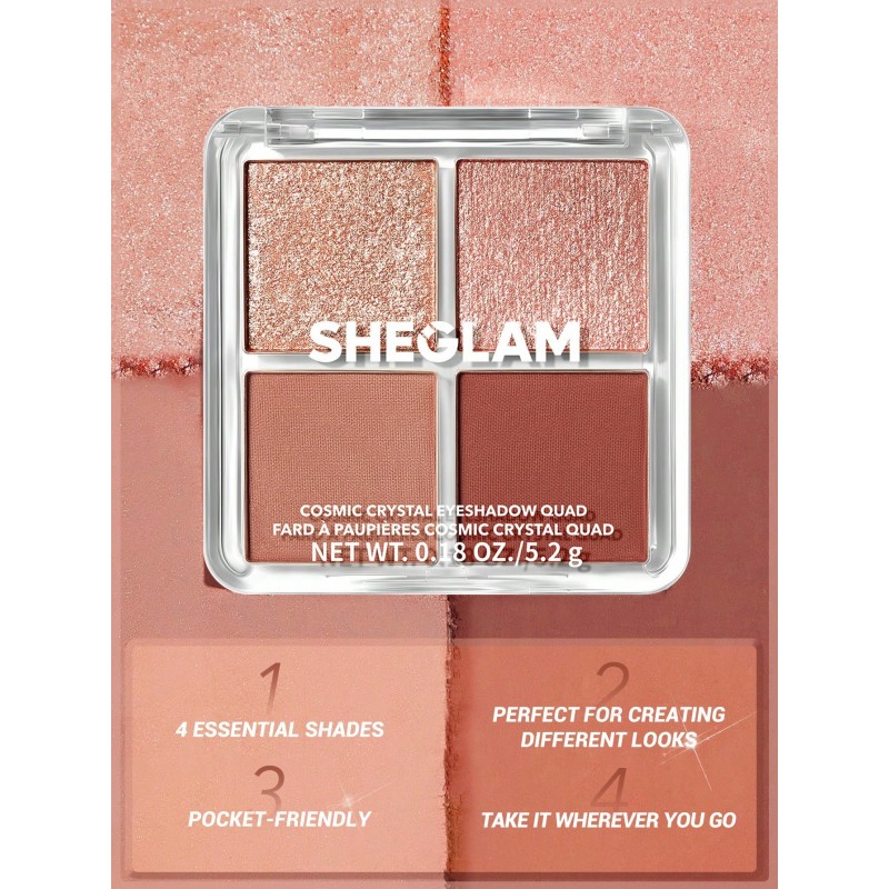 Sheglam Cosmic Crystal Eyeshadow Quad-Spellbound