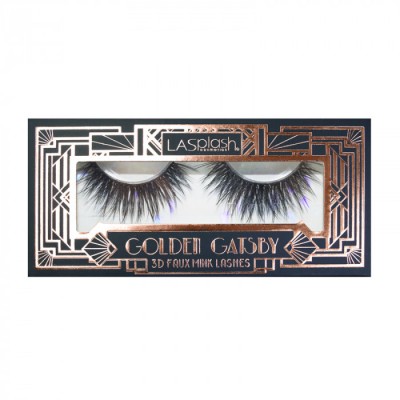 GOLDEN GATSBY 3D FAUX MINK EYELASHES