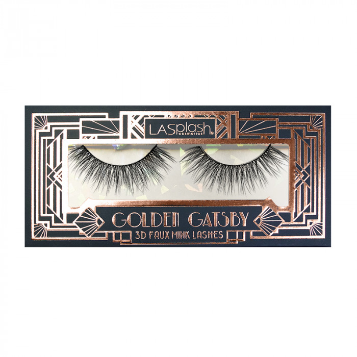 GOLDEN GATSBY 3D FAUX MINK EYELASHES