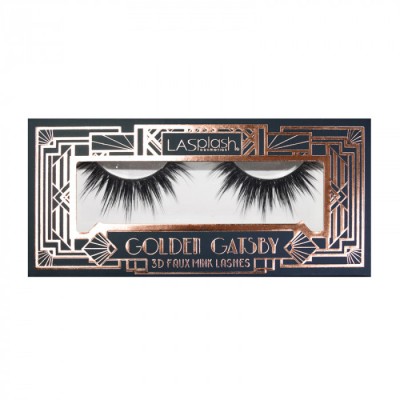 GOLDEN GATSBY 3D FAUX MINK EYELASHES