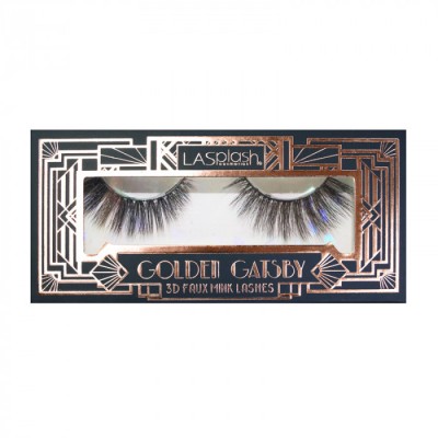 GOLDEN GATSBY 3D FAUX MINK EYELASHES