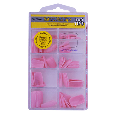 SMILING NATURAL NAIL TIPS