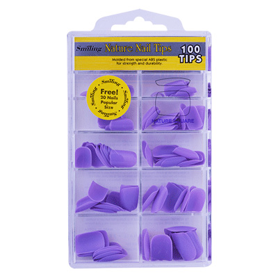 SMILING NATURAL NAIL TIPS