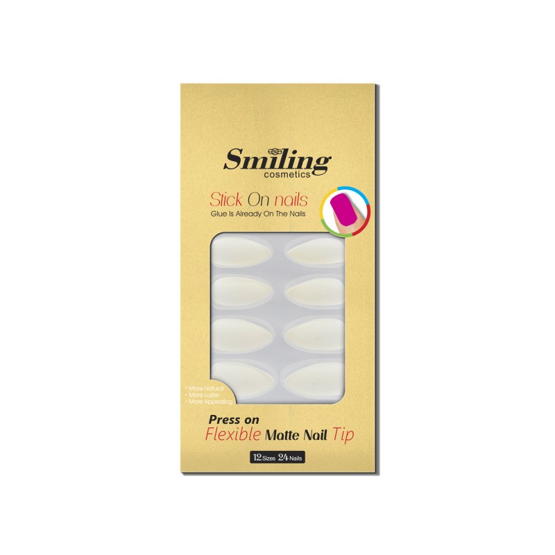 SMILING FLEXIBLE MATTE NAIL TIP