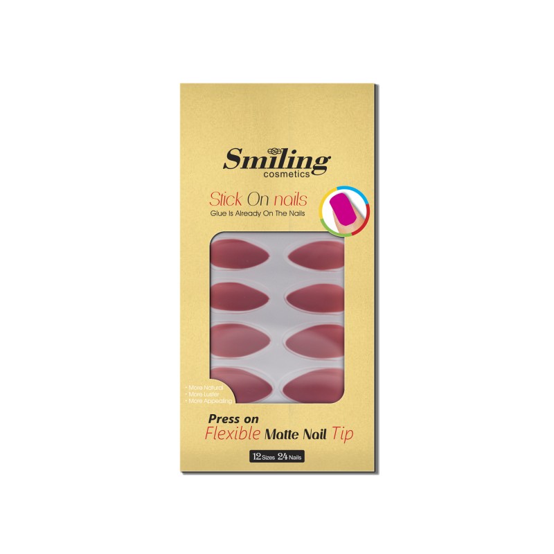 SMILING FLEXIBLE MATTE NAIL TIP