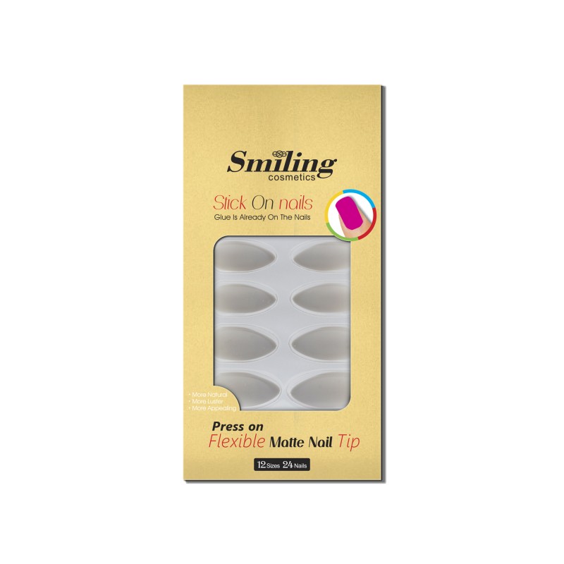 SMILING FLEXIBLE MATTE NAIL TIP