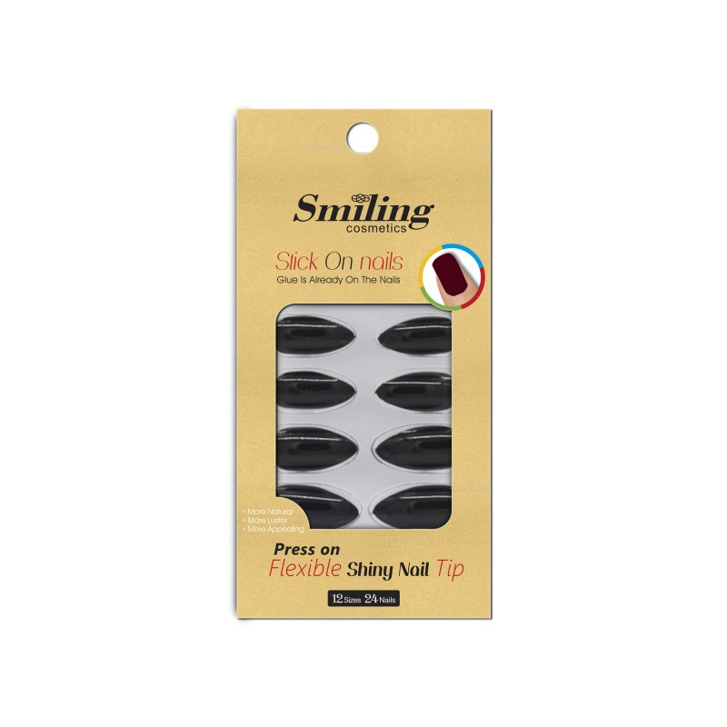 SMILING FLEXIBLE SHINY NAIL TIP