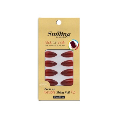 SMILING FLEXIBLE SHINY NAIL TIP