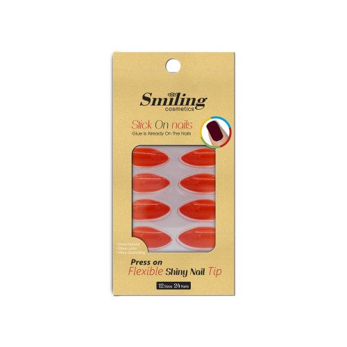 SMILING FLEXIBLE SHINY NAIL TIP