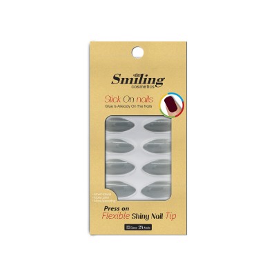 SMILING FLEXIBLE SHINY NAIL TIP