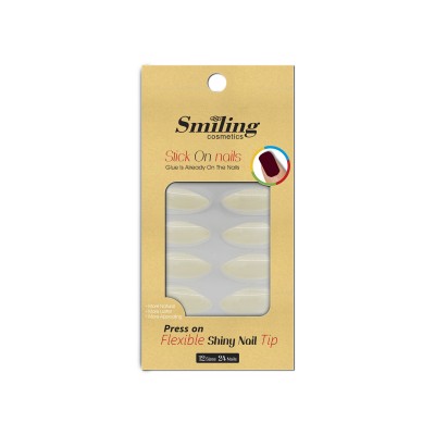 SMILING FLEXIBLE SHINY NAIL TIP