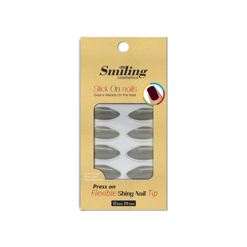 SMILING FLEXIBLE SHINY NAIL TIP