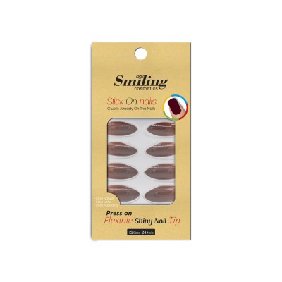 SMILING FLEXIBLE SHINY NAIL TIP