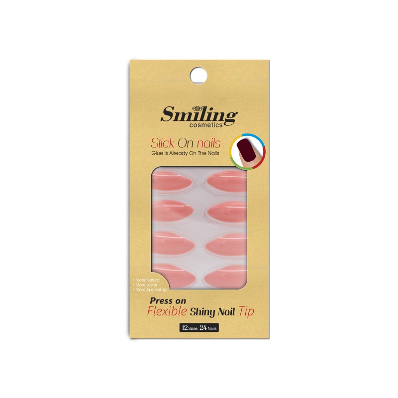 SMILING FLEXIBLE SHINY NAIL TIP
