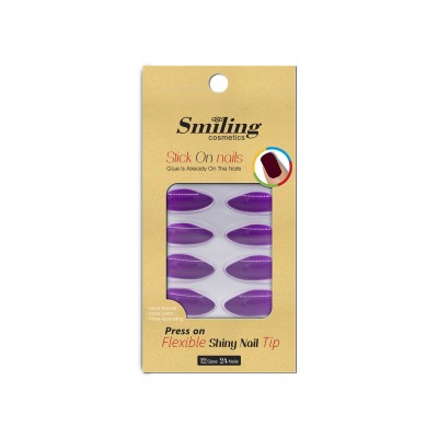 SMILING FLEXIBLE SHINY NAIL TIP