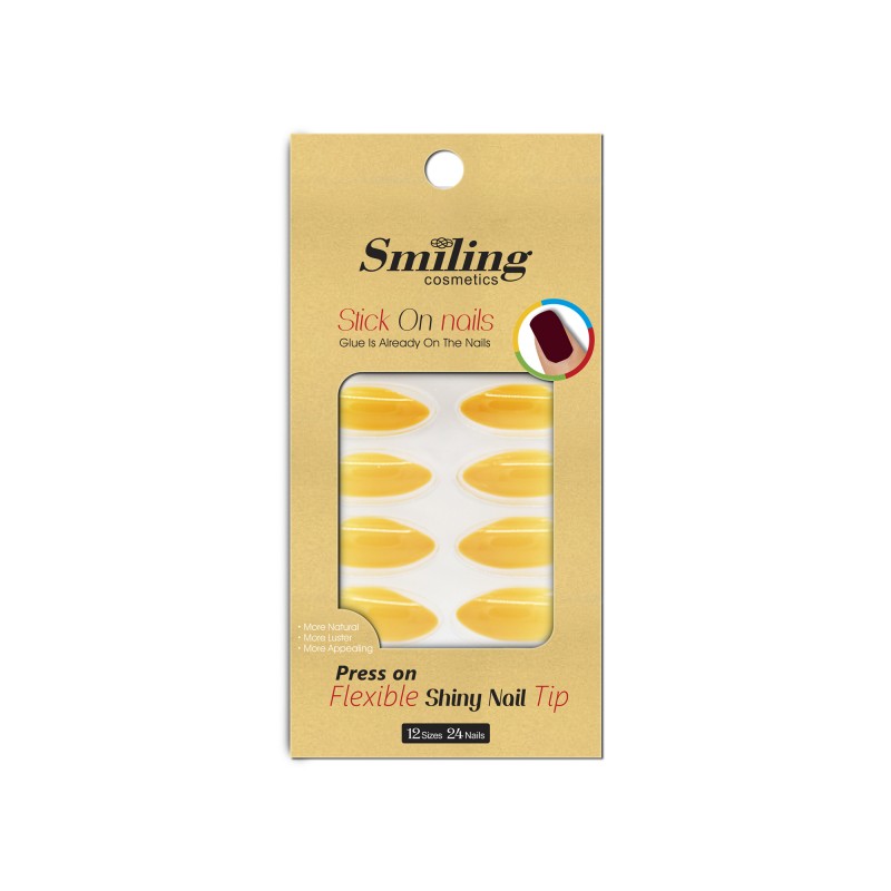 SMILING FLEXIBLE SHINY NAIL TIP
