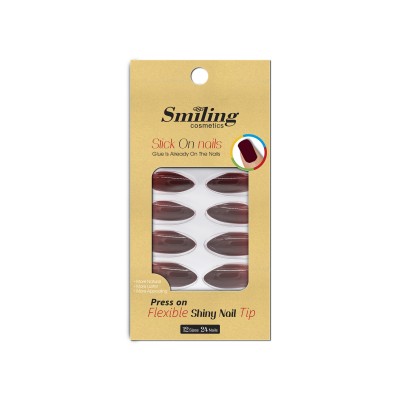 SMILING FLEXIBLE SHINY NAIL TIP