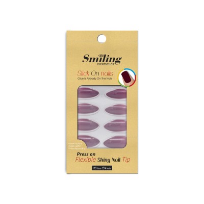 SMILING FLEXIBLE SHINY NAIL TIP