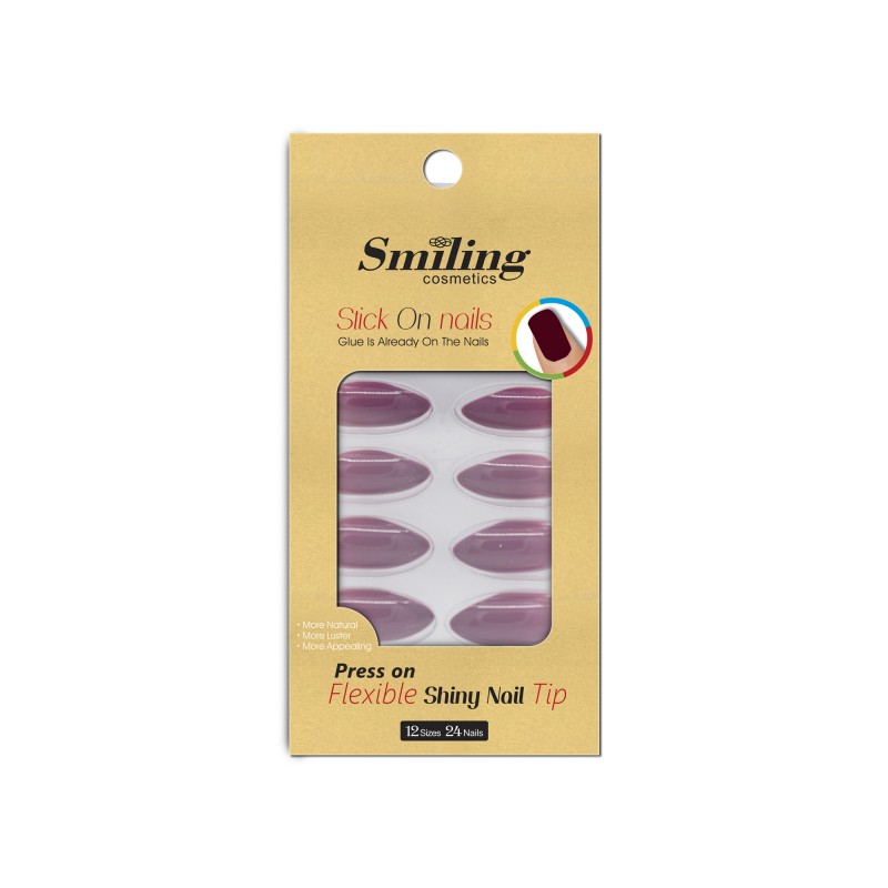 SMILING FLEXIBLE SHINY NAIL TIP