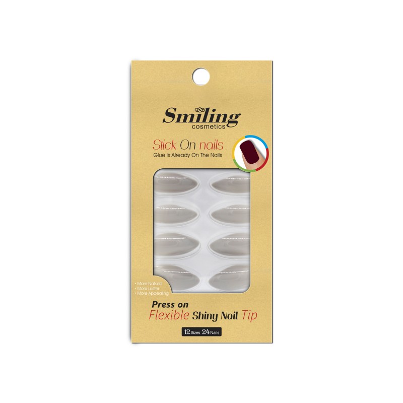 SMILING FLEXIBLE SHINY NAIL TIP