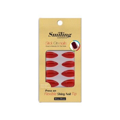 SMILING FLEXIBLE SHINY NAIL TIP