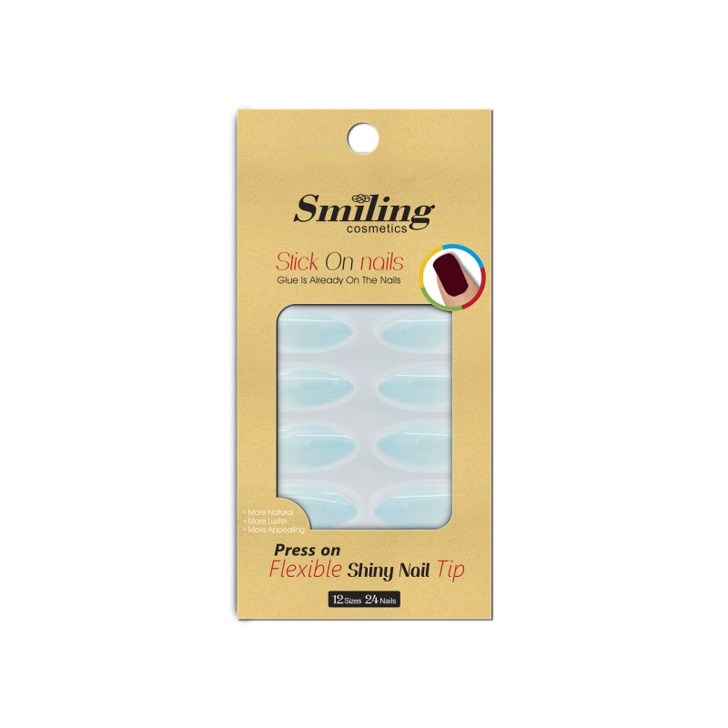 SMILING FLEXIBLE SHINY NAIL TIP