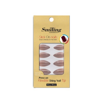 SMILING FLEXIBLE SHINY NAIL TIP
