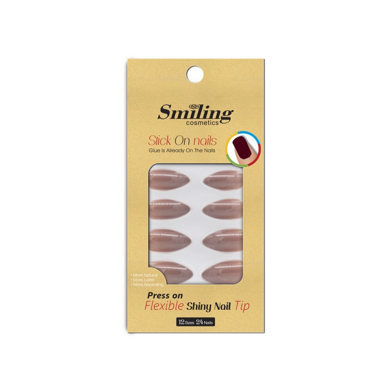 SMILING FLEXIBLE SHINY NAIL TIP