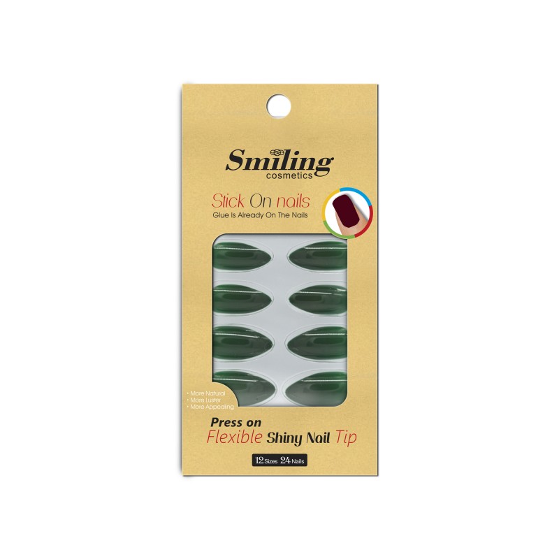 SMILING FLEXIBLE SHINY NAIL TIP