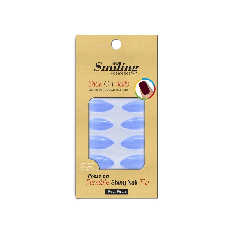 SMILING FLEXIBLE SHINY NAIL TIP