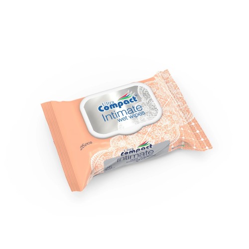 Ultra Compact Intimate Wet Wipes