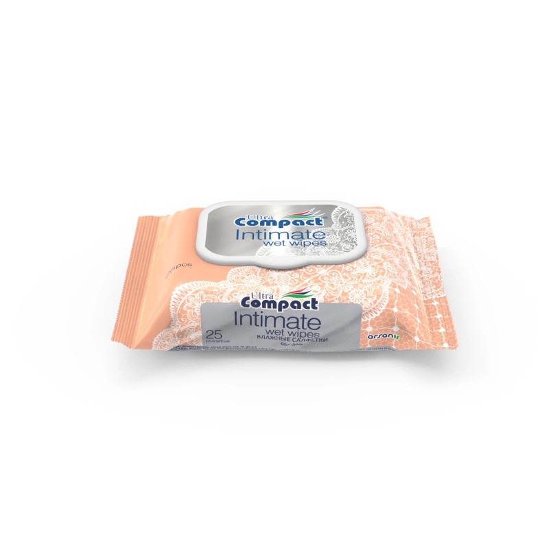 Ultra Compact Intimate Wet Wipes
