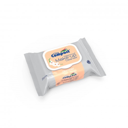 Ultra Compact Waterproof Make-Up Remover Wipes